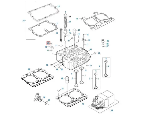 Cummins Big Cam Engine Parts, Misc.