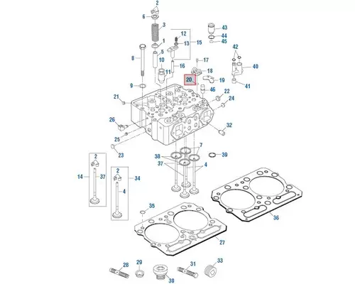 Cummins Big Cam Engine Parts, Misc.