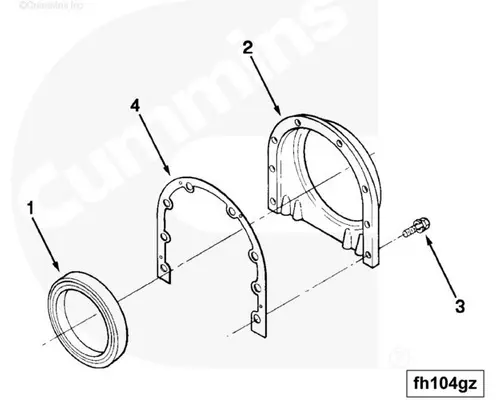 Engine Parts, Misc. Cummins Big Cam Holst Truck Parts