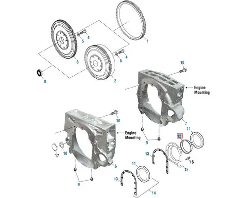 Engine Parts, Misc. Cummins Big Cam Holst Truck Parts