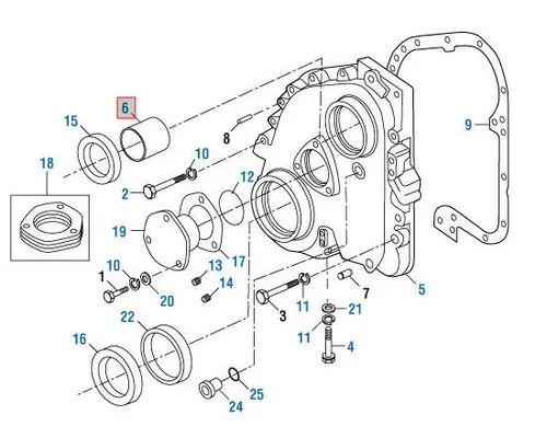 Engine Parts, Misc. Cummins Big Cam Holst Truck Parts