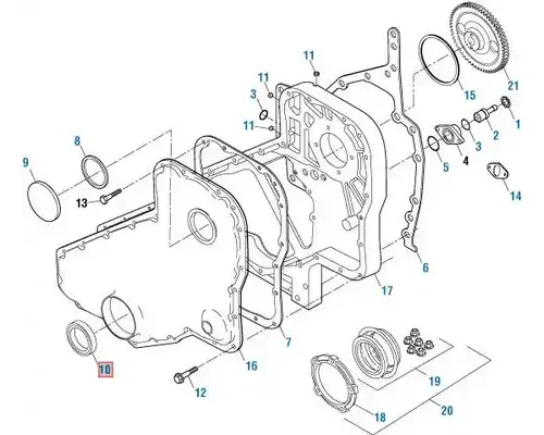 Engine Parts, Misc. Cummins C8.3; ISC Holst Truck Parts