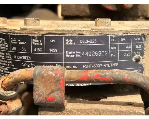 Cummins C8.3 Engine Assembly