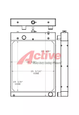 Cummins C8131P Radiator