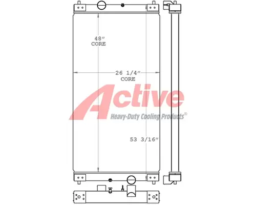 Cummins DEFG-7636596 Radiator