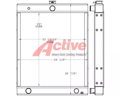 Radiator Cummins DL6 Active Radiator