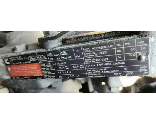 Cummins FD-1060 Engine Assembly
