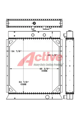 Cummins Generator / KTA19 Genset Radiator