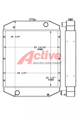 Cummins Generator Radiator