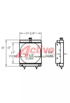 Cummins Generator Radiator