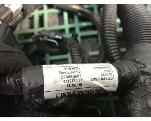 Cummins ISB 175 Wire Harness, Transmission