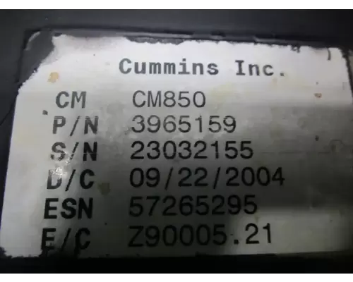 Cummins ISB 5.9 ECM