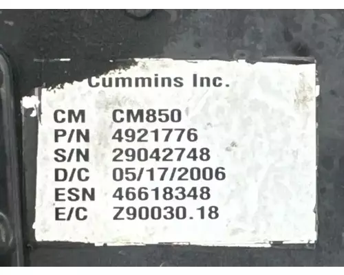 Cummins ISB 5.9 ECM