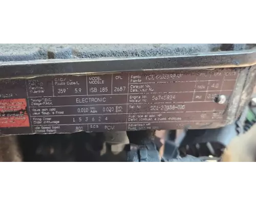 Cummins ISB 5.9 Engine Assembly