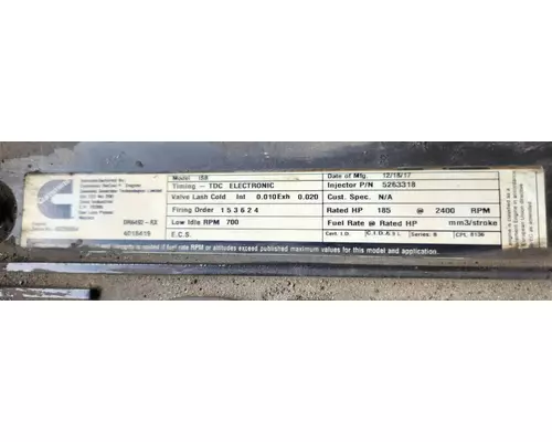 Cummins ISB 5.9 Engine Assembly