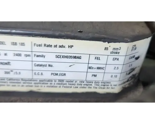 Cummins ISB 5.9 Engine Assembly