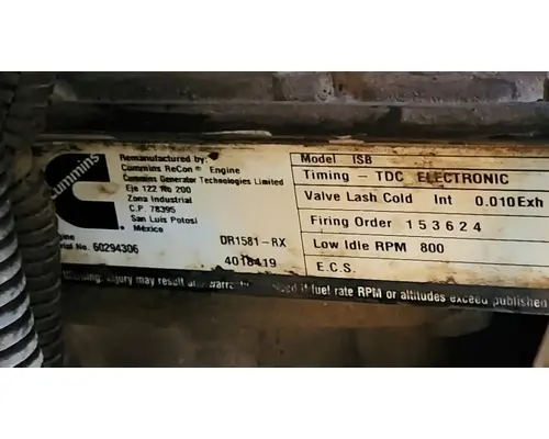 Cummins ISB 5.9 Engine Assembly