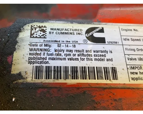 Cummins ISB 6.7 Engine Assembly