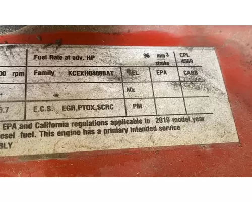 Cummins ISB 6.7 Engine Assembly