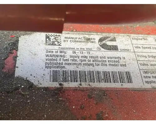 Cummins ISB 6.7 Engine Assembly