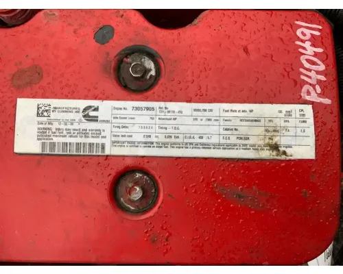 Cummins ISB 6.7 Engine Assembly