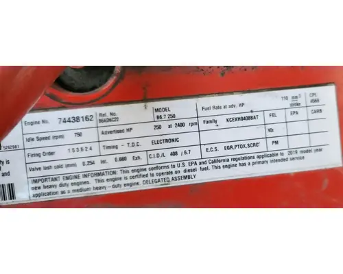 Cummins ISB 6.7 Engine Assembly