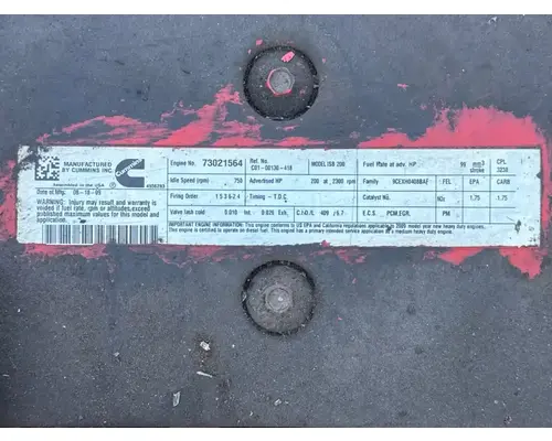Cummins ISB 6.7 Engine Assembly