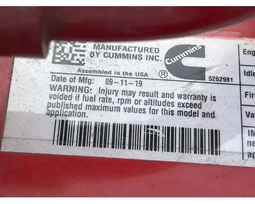 Cummins ISB 6.7 Engine Assembly