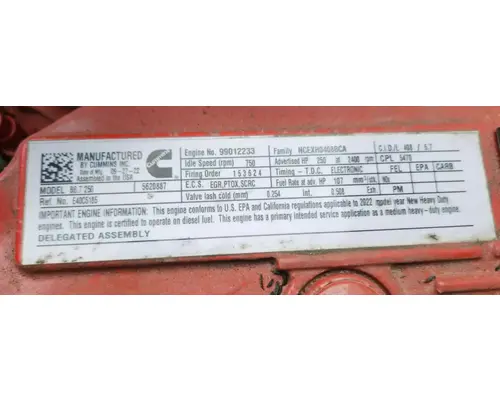 Cummins ISB 6.7 Engine Assembly