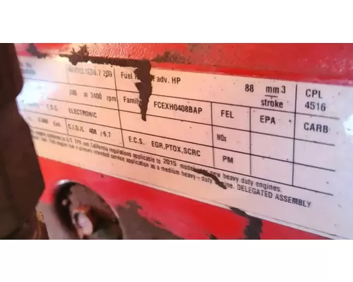 Cummins ISB 6.7 Engine Assembly