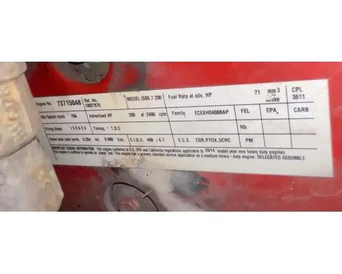 Cummins ISB 6.7 Engine Assembly