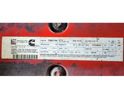 Cummins ISB 6.7 Engine Assembly