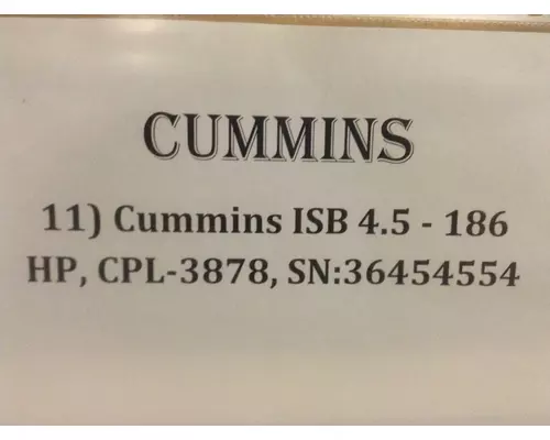 Cummins ISB4.5 Engine Assembly