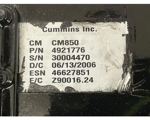 Cummins ISB ECM