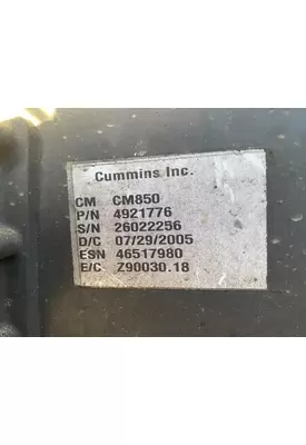 Cummins ISB ECM