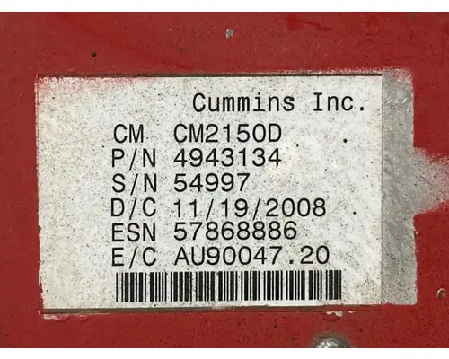 Cummins ISB ECM