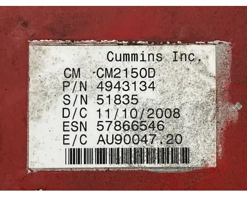 Cummins ISB ECM