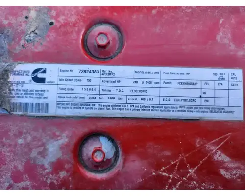 Cummins ISB Engine Assembly