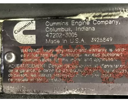 Cummins ISB Engine Assembly