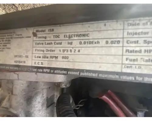 Cummins ISB Engine Assembly
