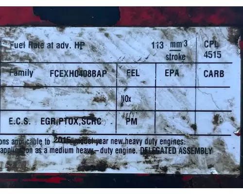 Cummins ISB Engine Assembly