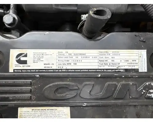 Cummins ISB Engine Assembly
