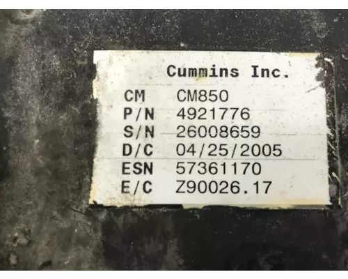 Cummins ISB Engine Control Module (ECM)