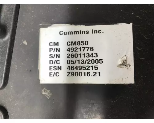 Cummins ISB Engine Control Module (ECM)