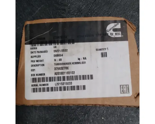 Cummins ISB TurbochargerSupercharger