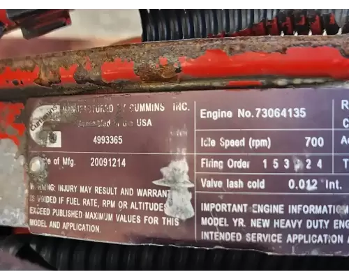 Cummins ISC Engine Assembly