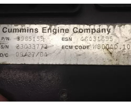 Cummins ISC Engine Control Module (ECM)