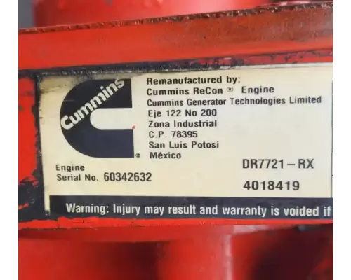 Cummins ISL Engine Assembly