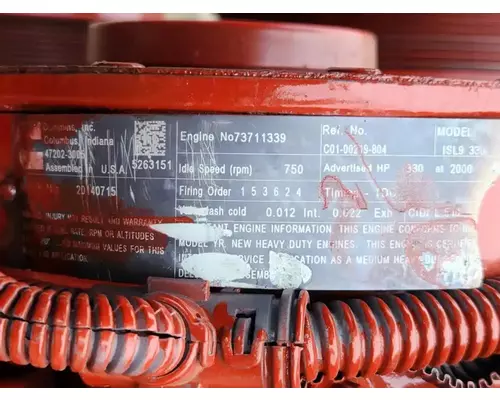 Cummins ISL Engine Assembly
