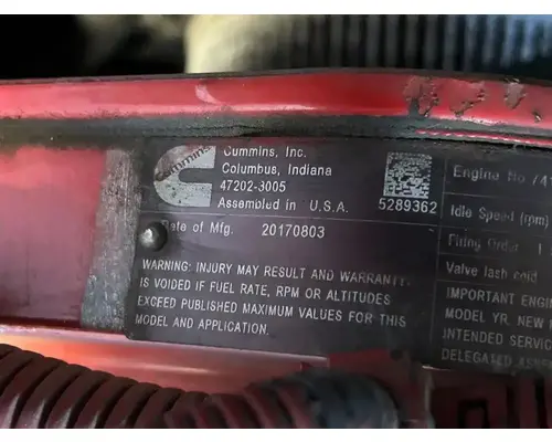 Cummins ISL Engine Assembly